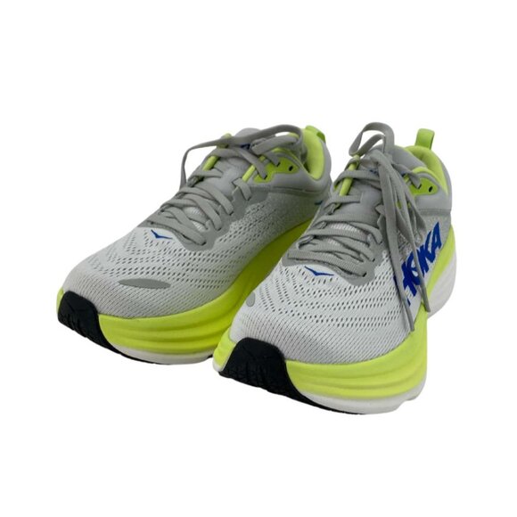 Hoka Men's Bondi 8 Running Shoes | Green & Blue | Various Sizes *NEW - Picture 1 of 5